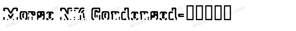 Morse NK Condensed字体转换